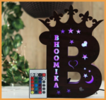 MDF ALPHABET LED FRAME