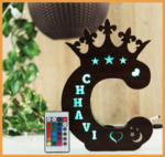 MDF ALPHABET LED FRAME