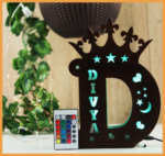 MDF ALPHABET LED FRAME