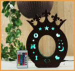MDF ALPHABET LED FRAME