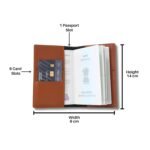 PASSPORT COVER - BROWN - Image 2