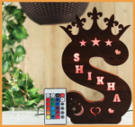 MDF ALPHABET LED FRAME