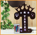 MDF ALPHABET LED FRAME
