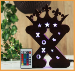 MDF ALPHABET LED FRAME