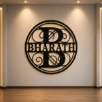 MONOGRAM MDF WALL FRAME - LETTER "B" - Image 2