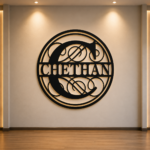 MONOGRAM MDF WALL FRAME - LETTER "C" - Image 2