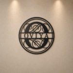 MONOGRAM MDF WALL FRAME - LETTER "O" - Image 2