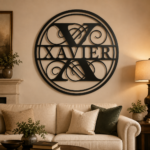 MONOGRAM MDF WALL FRAME - LETTER "X"