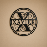 MONOGRAM MDF WALL FRAME - LETTER "X" - Image 2