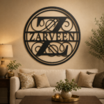 MONOGRAM MDF WALL FRAME - LETTER "Z"