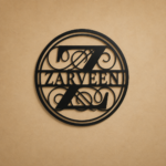 MONOGRAM MDF WALL FRAME - LETTER "Z" - Image 2