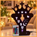 MDF ALPHABET LED FRAME